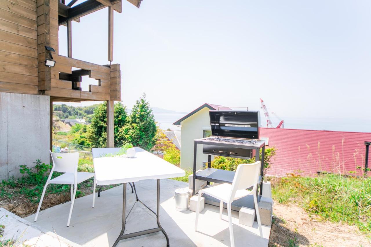 Awaji Seaside Log House In Goshiki 1 Villa Sumoto Exterior photo